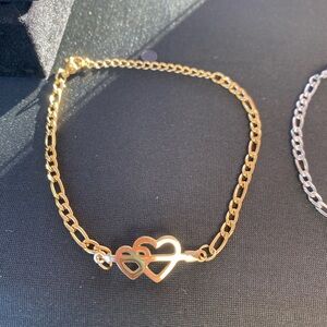 Heart Chain Bracelet